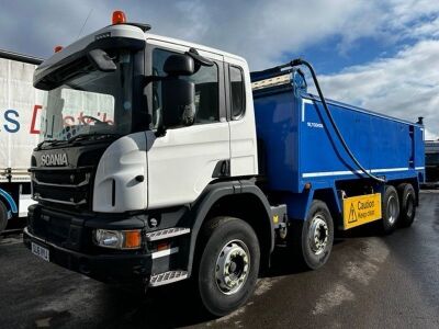 2016 Scania P370 8x4 Thompsons Insulated Body Tipper