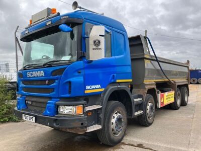 2017 Scania P410 8x4 Thompson Steel Body Tipper