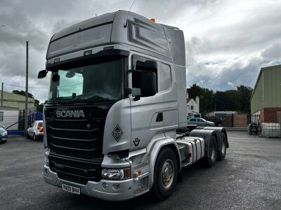 2014 Scania R580 6x4 Left Hand Drive Tractor Unit