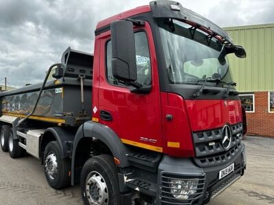 2019 Mercedes 3240 8x4 Steel Body Tipper