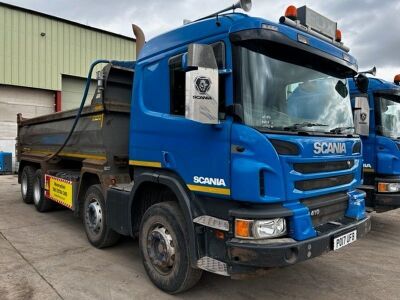 2017 Scania P410 8x4 Thompson Steel Body Tipper