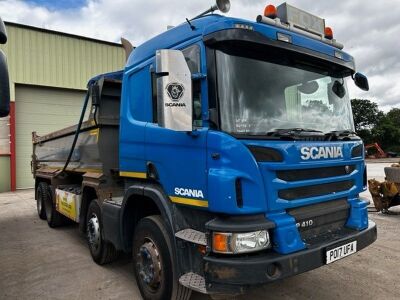 2017 Scania P410 8x4 Thompson Steel Body Tipper