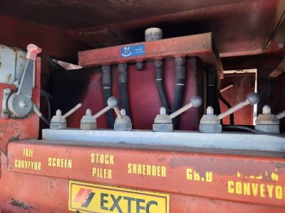 Extec 3 Way Wheeled Screener - 3