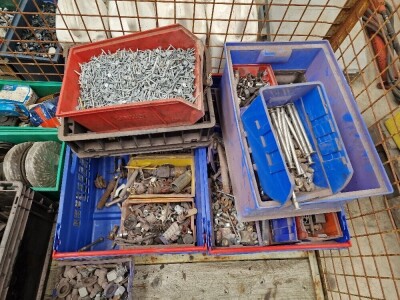 Stillage of Bolts, Nails & Screws - 4