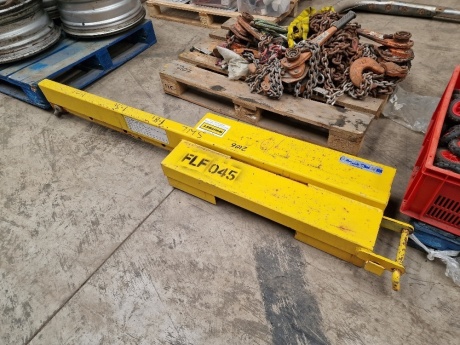 Whitney Forklift Crane Attachment