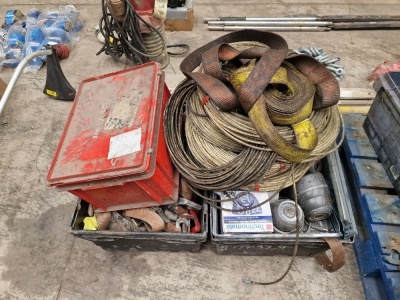 Quantity of Ratchet Straps, Cameras + Telescopic Measures - 3