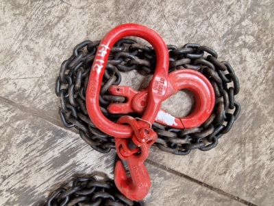 1.5m Unused Lifting Chain & Clutch