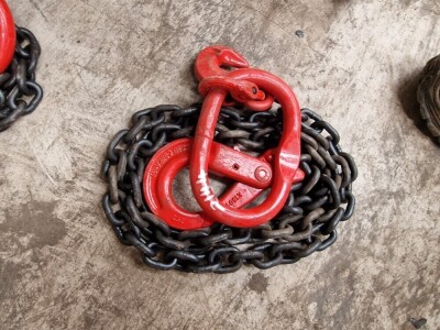 1.5m Unused Lifting Chain & Clutch