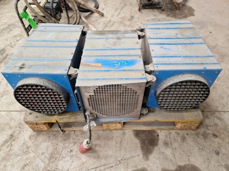 3x Andrew Sykes DE65 Electric Heaters