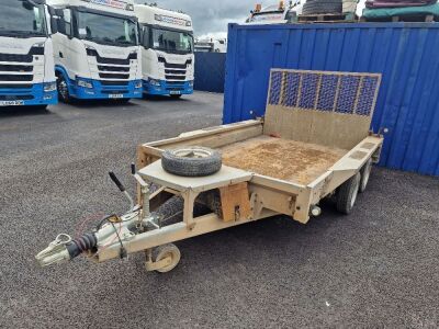 2010 Ifor Williams GX106 Plant Trailer