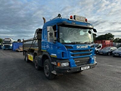 2017 Scania P410 8x4 Thompson Steel Body Tipper