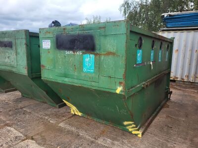 10yrd Chainlift Mixed Glass Bottle Bank 