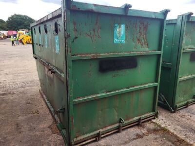 10yrd Chainlift Mixed Glass Bottle Bank  - 3