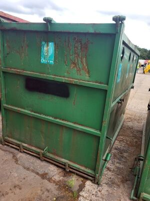 10yrd Chainlift Mixed Glass Bottle Bank  - 4