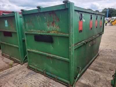 10yrd Chainlift Mixed Glass Bottle Bank  - 3