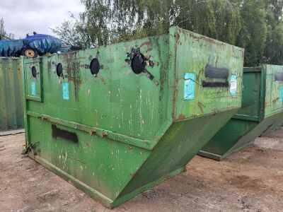 Bottle Bank Recycling Skip