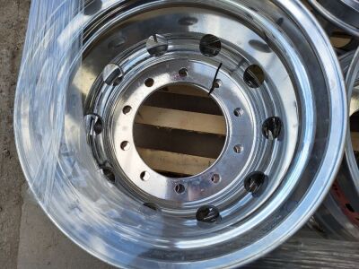 8x 26mm Alcoa Polished Alloy Wheels - 3