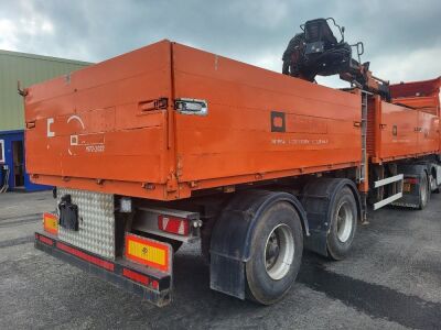 2006 AHP Tandem Twin Steer Axle Brick Crane Trailer - 5