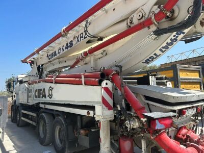 2012 (Reg 2019) MAN TGS 41 480 8x4 Cifa Concrete Pump - 3