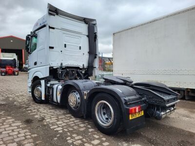 2015 Mercedes Actros 2545 6x2 Midlift Tractor Unit - 3