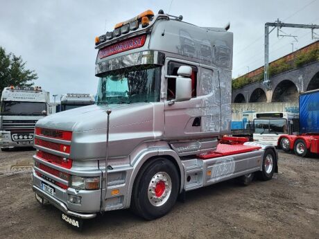 2008 Scania T164L V8 480 Topline 6x2 Mini Midlift Tractor Unit