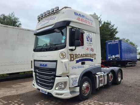 2015 DAF XF460 Superspace 6x2 Midlift Tractor Unit