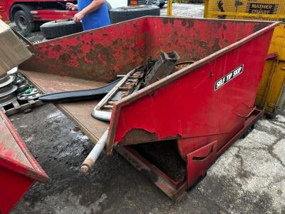 Forklift Tipping Skip