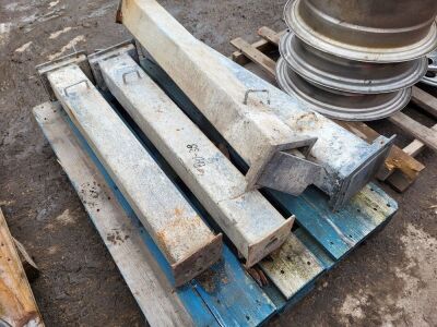 4 x Steel Bollards - 2