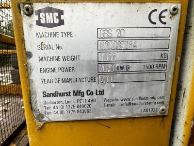 2008 SMC GSS20 Generator - 4