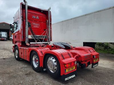 2007 Scania R620 Topline 6x2 Rear Lift Tractor Unit - 3