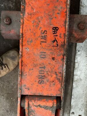 10 ton Trolley Jack - 2