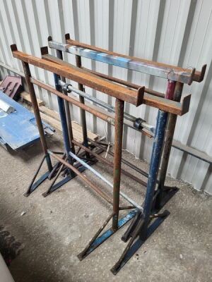 4 x Steel Trestles