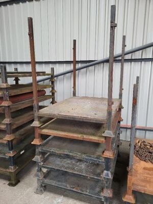 7 x Steel Stillage Bases - 5