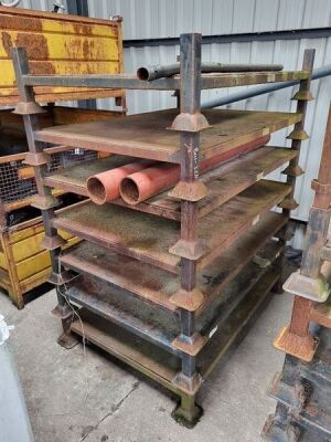 6 x Steel Stillage Bases