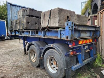 1978 M&G Tandem Axle Skeletal Trailer - 6