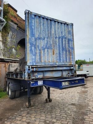 1978 M&G Tandem Axle Skeletal Trailer - 9