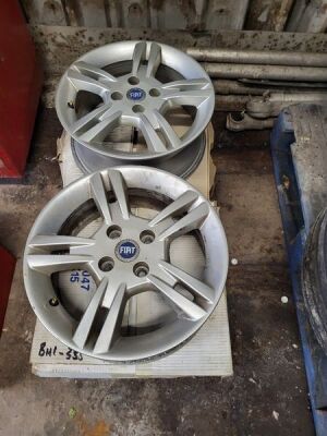 4 x FIAT Alloy Wheels