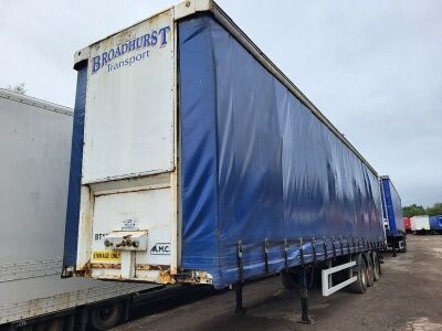 1997 SDC Triaxle Curtainside Trailer