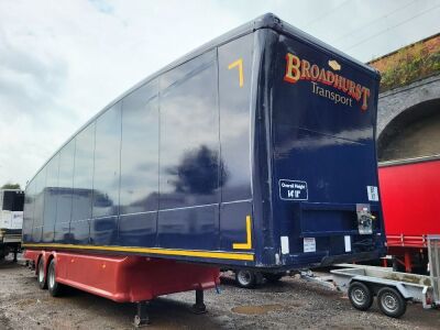 2008 Don Bur Tandem Axle Box Van Trailer