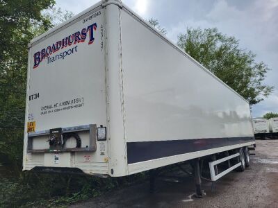 2004 Don Bur Tandem Axle Box Van Trailer