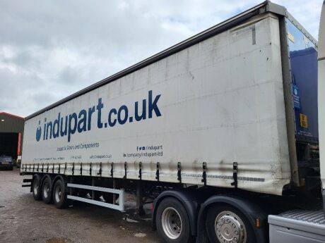 2007 Cartwright Triaxle Curtainside Trailer