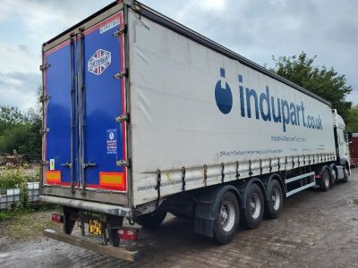 2007 Cartwright Triaxle Curtainside Trailer - 2