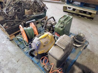 Petrol Wheel Gun Compressor, Vacuum, Jerry Can, Hose Pipe & 3 Phase Extension Cable - 4