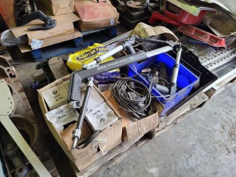 Pallet of Various Lamps Return Springs & Bits