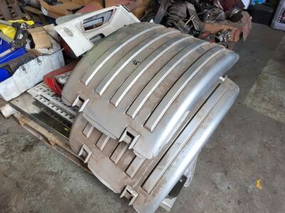 Pallet of Truck Spares, Wing Tops, Tread Plates Etc. - 2