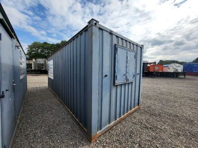 20ft x 8ft Anti Vandal Office & Storage Unit Container - 4