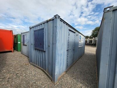 20ft x 8ft Office & Storage Unit Anti Vandal Container