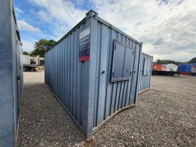 20ft x 8ft Office & Storage Unit Anti Vandal Container - 2