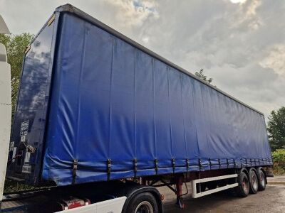 2005 Montracon Triaxle Curtainside Trailer