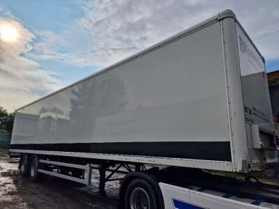 2004 Don Bur Tandem Axle Box Van Trailer